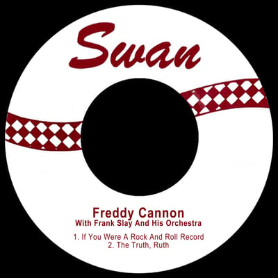 Freddy Cannon With Frank Slay And His Orchestra - If You Were A Rock And Roll Record (Swan, S-4122) · 7"