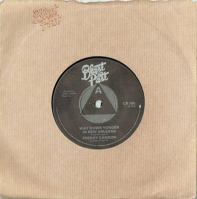 Freddy Cannon - Way Down Yonder In New Orleans / Fractured (Swan, S4043) · 7"