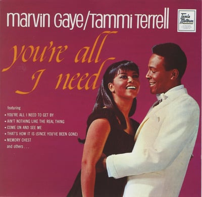 Marvin Gaye & Tammi Terrell - You're All I Need To Get By (Tamla, T-54169) · 7" · ARP Pressing