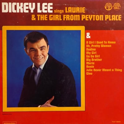 Dickey Lee - The Girl From Peyton Place (TCF, TCF-111) · 7"