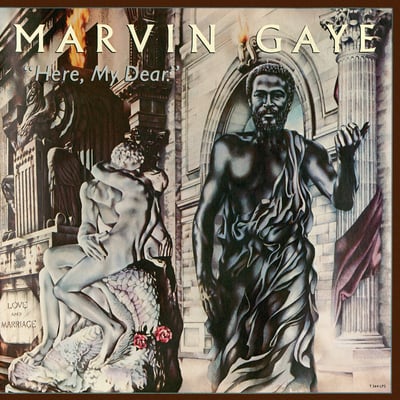 Marvin Gaye - A Funky Space Reincarnation (Part I & II) (Tamla, T 54298F) · 7"