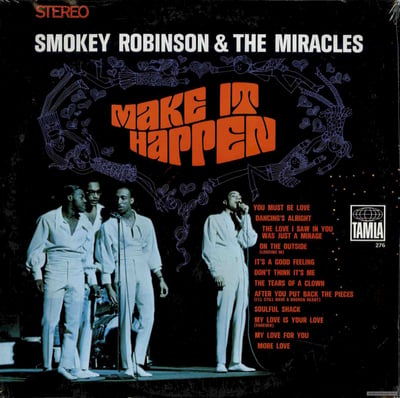The Miracles - Make It Happen (Tamla, TS-276) · LP · Reissue
