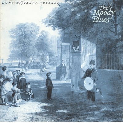 The Moody Blues - Long Distance Voyager (Threshold, TRL-1-2901) · LP · Santa Maria Pressing, Gatefold · Club Edition