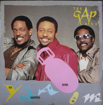 The Gap Band - You Dropped A Bomb On Me (Total Experience Records, TE 8203) · 7" · 19 Bestway Pressing