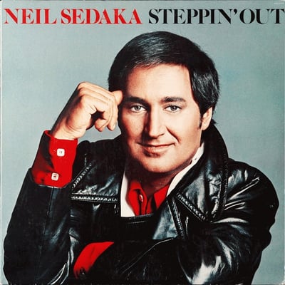 Neil Sedaka - Steppin' Out (The Rocket Record Company, PIG-40582) · 7" · Gloversville Pressing