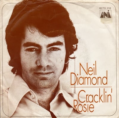 Neil Diamond - Cracklin' Rosie (UNI Records, 55250) · 7" · Pinckneyville Pressing