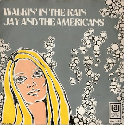 Jay & The Americans - Walkin' In The Rain (United Artists Records, 50605) · 7" · Shelley Pressing