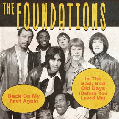 The Foundations - Back On My Feet Again (UNI Records, 55058) · 7"