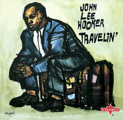 John Lee Hooker - Travelin' (Vee Jay Records, LP 1023) · LP