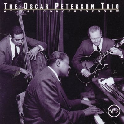 The Oscar Peterson Trio - At The Concertgebouw (Verve Records, MG V-8268) · LP