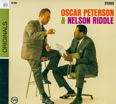 Oscar Peterson & Nelson Riddle - Oscar Peterson & Nelson Riddle (Verve Records, V-8562) · LP
