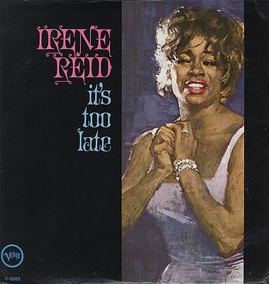 Irene Reid - It's Too Late (Verve Records, V-5003) · LP