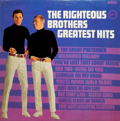 The Righteous Brothers - The Righteous Brothers Greatest Hits (Verve Records, V6-5020) · LP · MGM Pressing