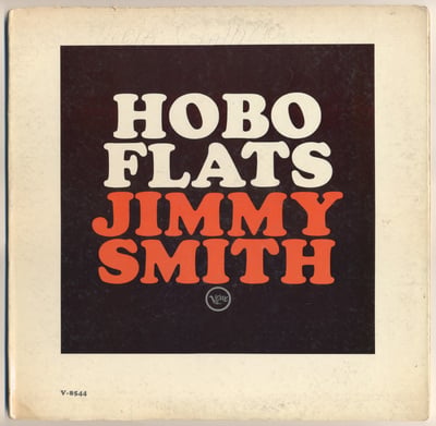 Jimmy Smith - Hobo Flats (Verve Records, VLP 9039) · LP