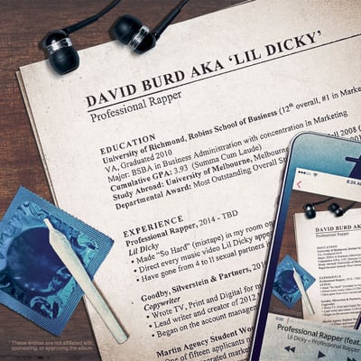 Lil Dicky - Professional Rapper (Virgin Music Group, 284368E) · 2xLP · Reissue