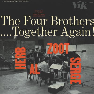 The Four Brothers - Together Again ! (Vik, EXA-251) · 7"
