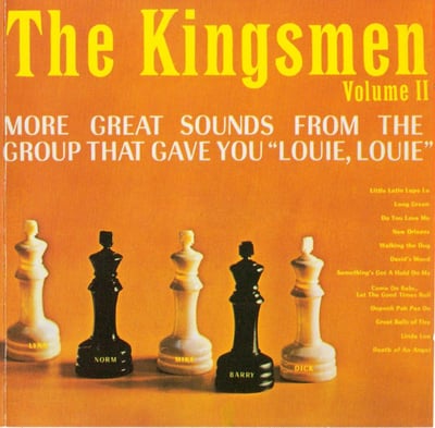 The Kingsmen - Volume II (Wand, LP 659) · LP