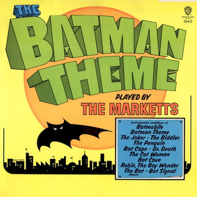 The Marketts - Batman Theme / Richie's Theme (Warner Bros. Records, 5696) · 7" · Santa Maria Pressing