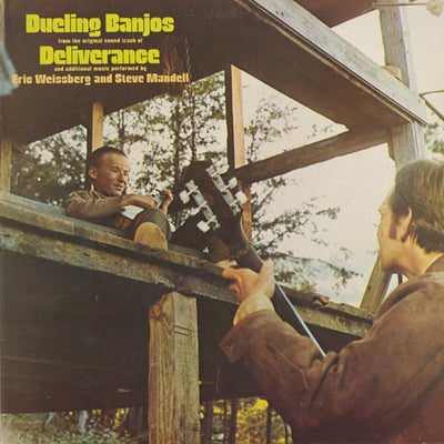 Eric Weissberg & Steve Mandell - Dueling Banjos (Warner Bros. Records, WB 7659) · 7" · Pitman Pressing