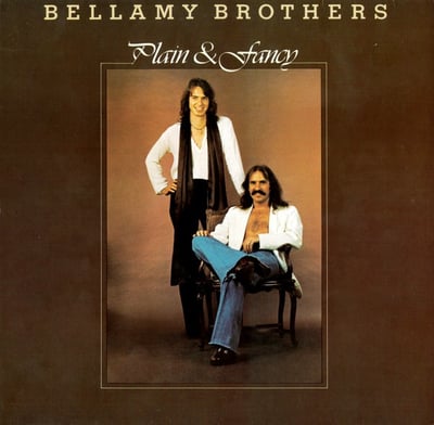 Bellamy Brothers - Plain & Fancy (Warner Bros. Records, BS 3034) · LP · Winchester Pressing