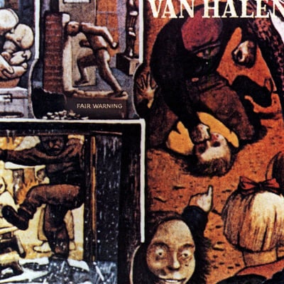 Van Halen - Fair Warning (Warner Bros. Records, HS 3540) · LP · Jacksonville Pressing