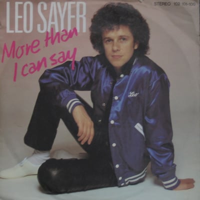 Leo Sayer - More Than I Can Say (Warner Bros. Records, WBS49565) · 7" · Jacksonville Pressing