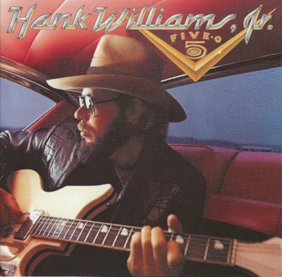 Hank Williams Jr. - Five-O (Warner Bros. Records, 9 25267-1) · LP · Specialty Pressing