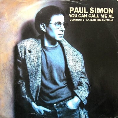 Paul Simon - You Can Call Me Al (Warner Bros. Records, 9 28667-7) · 7" · Specialty Pressing