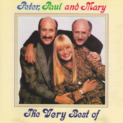Peter, Paul & Mary - The Best Of Peter, Paul And Mary: (Ten) Years Together (Warner Bros. Records, SMAS-93232) · LP · Capitol Record Club, Green Labels · Club Edition