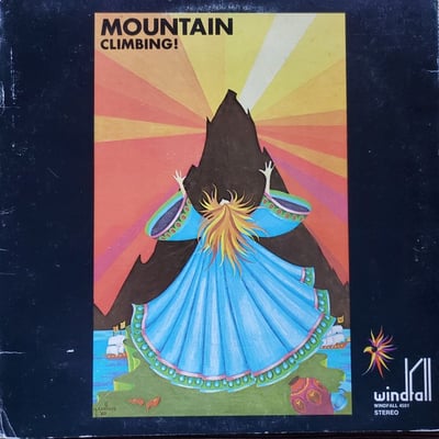 Mountain - Climbing! (Windfall Records, WINDFALL 4501) · LP · Bestway Pressing, Unipak