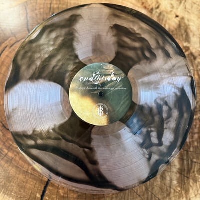 endthisday - Sleeping Beneath The Ashes Of Creation (Tarnished Records, Clear w/ Black Lotus w/ Gold , /25 copies, Silently Choking On Her Mage)