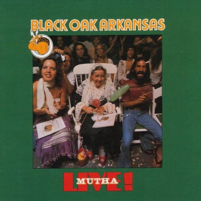 Black Oak Arkansas - Live! Mutha (Atlantic, ATL 50 220) · LP · VG+/VG+
