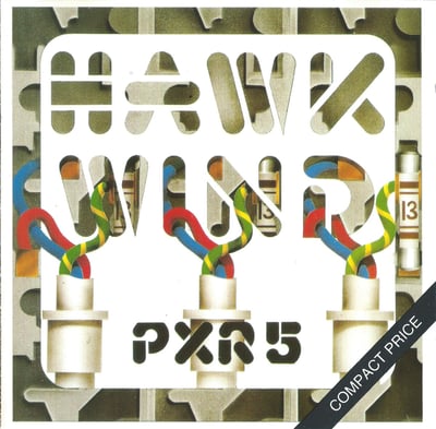 Hawkwind - P.X.R.5 (Charisma, CDS 4016) · LP · Mad Hatter labels · VG+/VG
