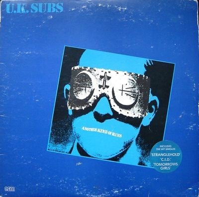 UK Subs - Another Kind Of Blues (GEM, GEMLP 100) · LP · Blue Labels · VG+/VG+