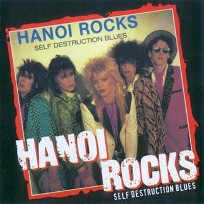 Hanoi Rocks - Self Destruction Blues (PVC Records, PVC 8936) · LP · NM/VG+