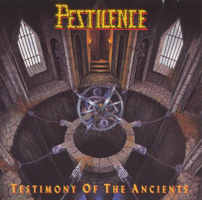 Pestilence - Testimony Of The Ancients (R/C Records, RC 9285-1) · LP · VG+/VG+