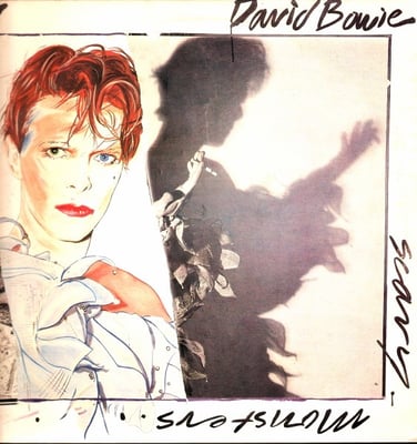 David Bowie - Scary Monsters (RCA, PL 13647) · LP · Orange Labels · NM/NM