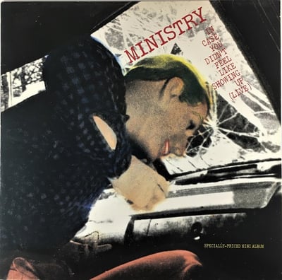 Ministry - In Case You Didn't Feel Like Showing Up (Live) (Sire, 7599-26266-1) · LP · VG+/VG+