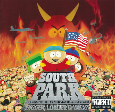 Various - Music From And Inspired By The Motion Picture South Park: Bigger, Longer & Uncut (Atlantic, CD 83199) • CD, Album