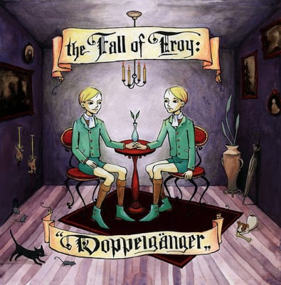 The Fall Of Troy - Doppelgänger (Equal Vision Records, EVR112-A) • LP, Ltd, RE, Whi