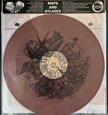 Maps And Atlases - Tree, Swallows, Houses (Friction Records (2), fric-039) • 12", EP, Ltd, Bro