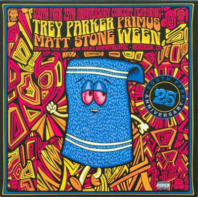 Various - South Park 25th Anniversary Concert (Mercury Studios (5), Universal Music Group, 00602458272871) • 3xLP, RSD, Ltd, Num, Blu