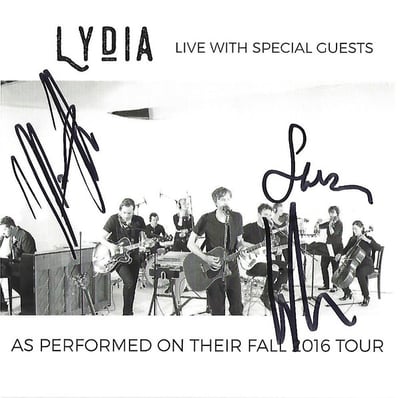 Lydia (2) - Live With Special Guests (Not On Label (Lydia (2) Self-released), none) • CD, EP
