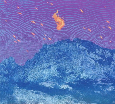 Pelican (2) - Flickering Resonance (Run For Cover Records (2), RFC283) • LP + LP, S/Sided, Etch + Album, Ltd, Hal