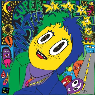 Claud (6) - Super Monster (Saddest Factory, Saddest Factory, SAD001LP-C1, SAD001) • LP, Album, Ltd, Blu