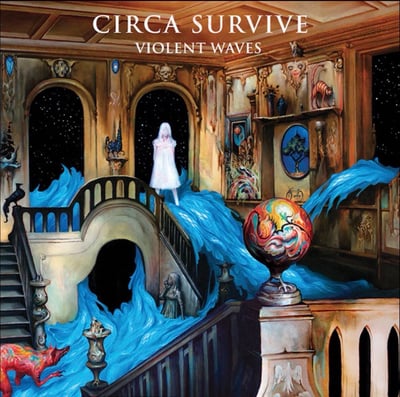 Circa Survive - Violent Waves (Sumerian Records, SUM1450) • 2xLP, Album, Ltd, RP, Bla