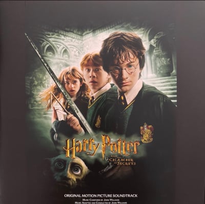John Williams (4) - Harry Potter And The Chamber Of Secrets (Original Motion Picture Soundtrack) (Warner Sunset Records, Rhino Records (2), Nonesuch, 603497821938, RCV1 83574) • 2xLP, Album, RE
