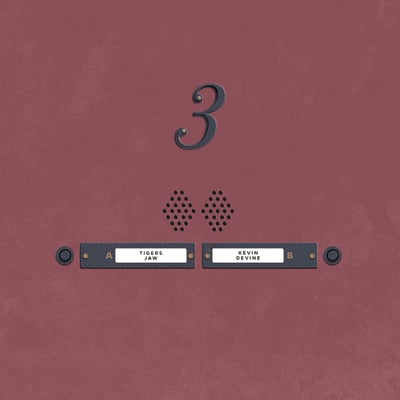 Tigers Jaw / Kevin Devine - Devinyl Splits No. 3 (Bad Timing Records, BTR028) • 7", Ltd, Cle