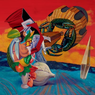 The Mars Volta - Octahedron (Clouds Hill, Rodriguez Lopez Productions, CH 185) • LP, Red + LP, Cur + Album, Ltd, RE, RM