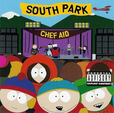 Various - Chef Aid: The South Park Album (Columbia, American Recordings, CK 69790) • CD, Album, Ext